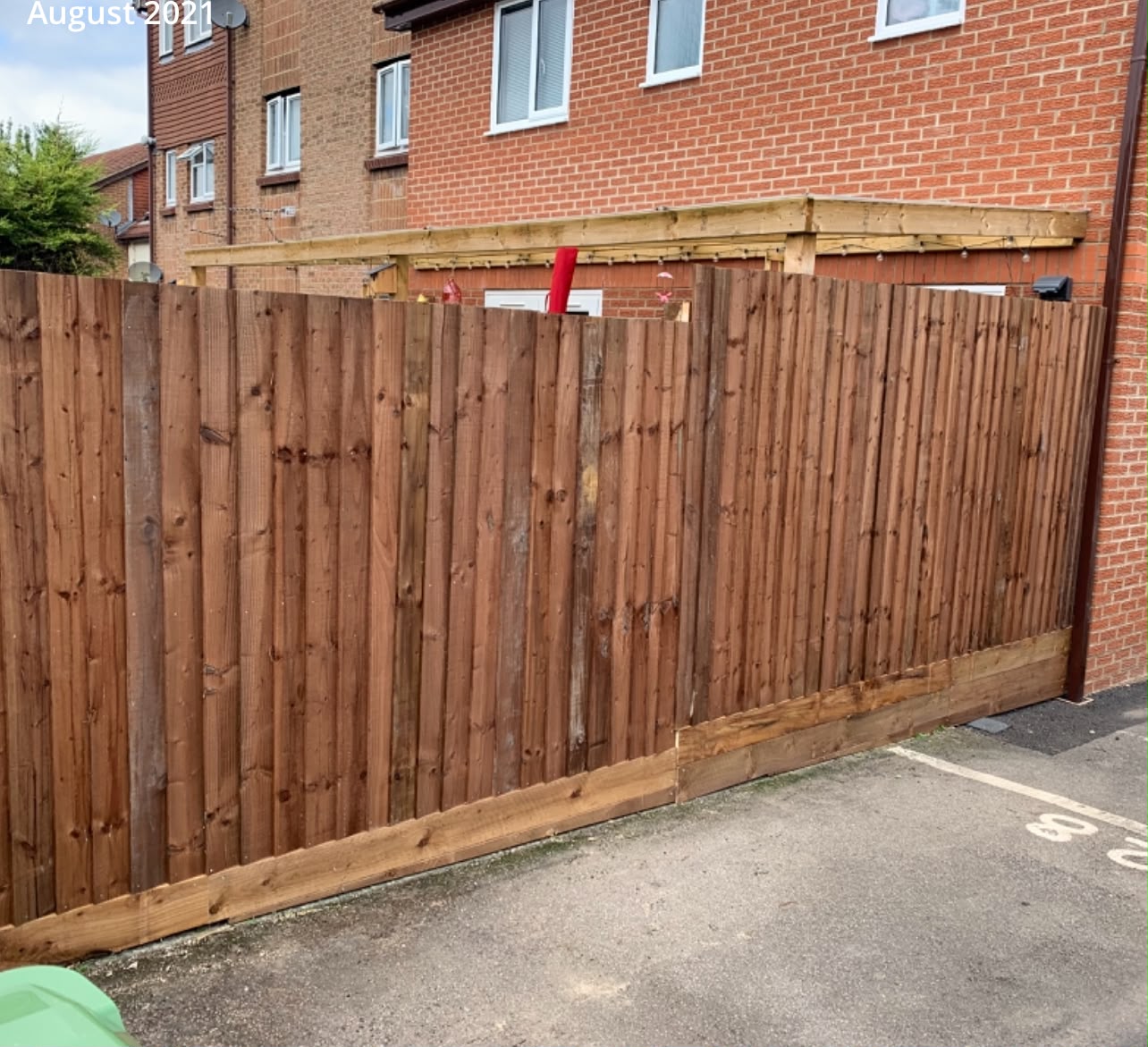 RT Landscaping completed project